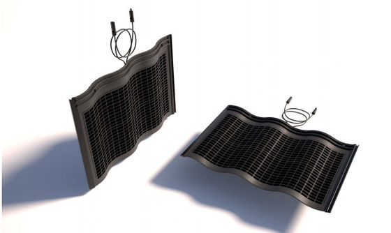 बाहरी आयाम 723*500*41 मिमी 40W BIPV सौर पैनल के साथ फ्रंट ग्लास 5 मिमी ग्लास बैकशीट